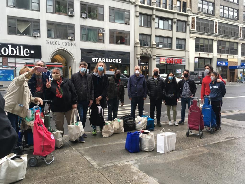 Acción de gracias de solidaridad en Nueva York: Sant’Egidio lo celebra en la calle con los sintecho